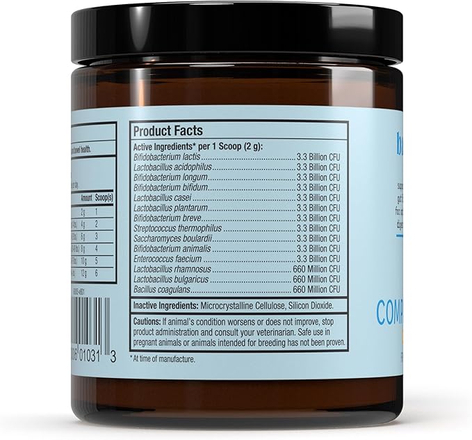 Dr. Mercola, Complete Probiotics, for Cats and Dogs, 3.17 oz (90 g), Supports Immune Function, Digestive Support, Non GMO, Soy Free, Gluten Free-PurrikoPets