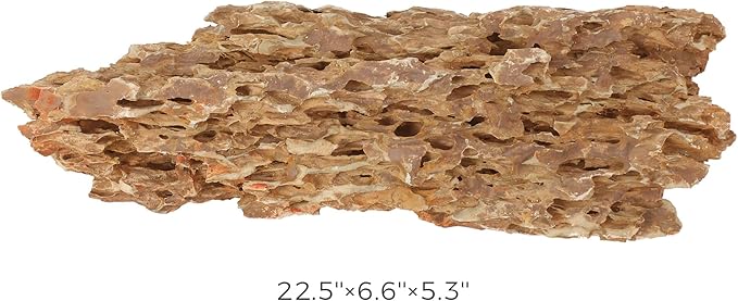 18-20 Inches Natural Dragon Stone 1 PCS Ultra Large Aquarium Rocks for Aquascaping, Aquarium Landscaping, Terrariums, Fish Tank Decoration, Vivariums, Paludarium, Amphibian Enclosures-PurrikoPets