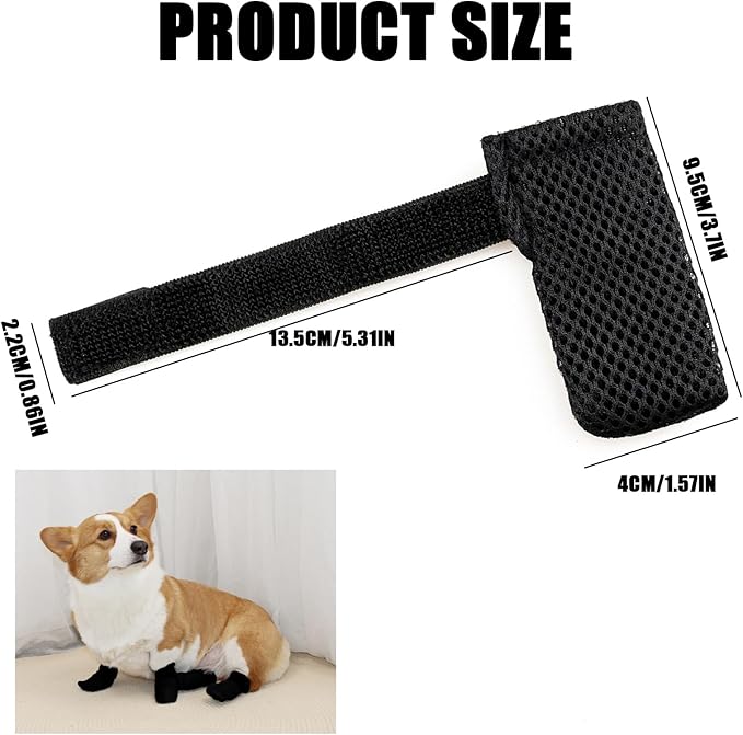 4 PCS Cat Boots, Cat Mittens to Prevent Scratching, Breathable Mesh Cat Foot Covers, Adjustable Cat Claw Protectors or Cats When Bathing and Nail Trimming-PurrikoPets