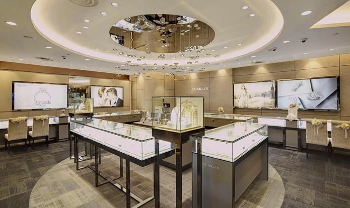 Gemlux 14K Gold Waterdrop Moissanite Ring Earrings Necklace Set, Women's Luxury Three-Piece Jewelry Set, Perfect for Fashion-Forward Occasions