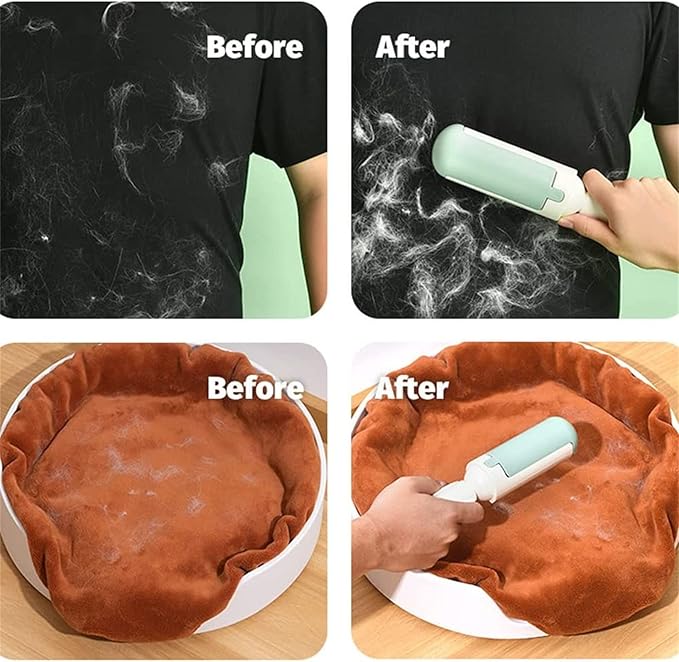 2023 New Pet Hair Remover Roller, Pet Hair Remover, Reusable Pet Hair Remover, Washable Dog/Cat Hair Remover, Fur Remover, Pet Hair Remover for Couch, Best Pet Hair Remover for Furniture (C1-3PCS)-PurrikoPets