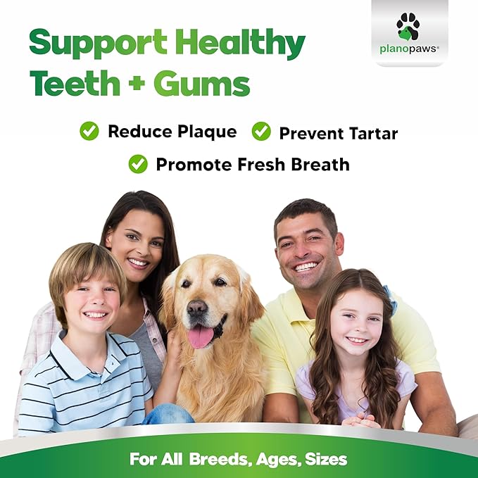 Dog Teeth Cleaning Powder - Plaque and Tartar Remover - Dental Powder with Bactase PET - Breath Freshener for Overall Dental Care - Supports Mouth, Teeth, and Gum Health for All Ages and Sizes-PurrikoPets