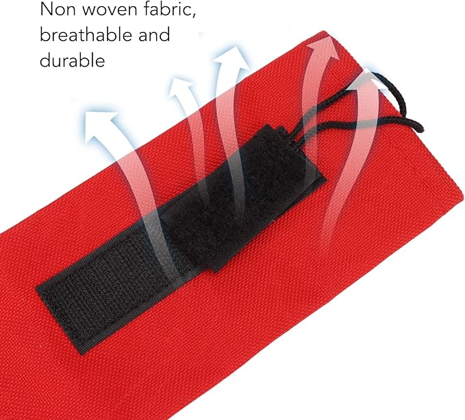 GLOGLOW Horse Tail Bag, Design Horse Tail Guard with Fringe for Keep Tail and Protected (Red)-PurrikoPets