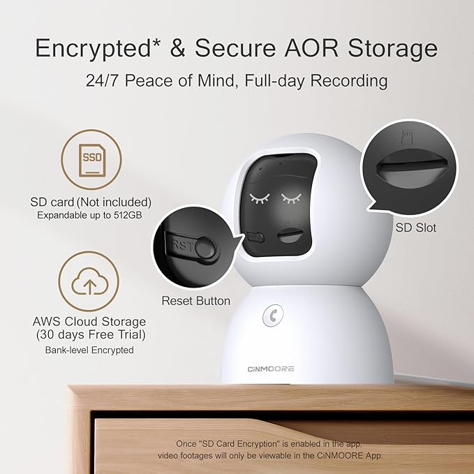 5G Security Camera Indoor 2-Pack, No-Monthly-Fee AI Tracking Facial Recognition, 3K Pet/Dog Camera with Speaker/Phone App, PTZ WiFi Baby Monitor Cameras for Home Security, 0-Glow Night Vision-PurrikoPets