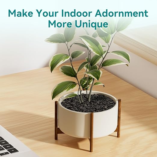 5lbs Small Lava Rocks for Plants Drainage, 1/5 Inch Black Gravel Mulch for House Plants, Succulent Rocks Pebbles for Planters,Cactus, Bonsai Tree, Pure Volcanic Rocks, Top-Dressing-PurrikoPets