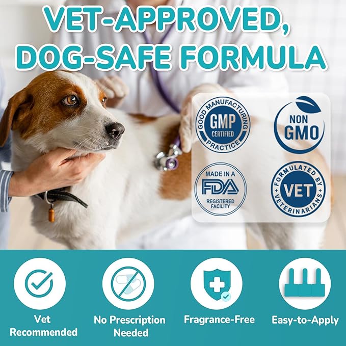 Flea and Tick Prevention for Small Dogs, 6-Month Supply Dog Flea and Tick Treatment Drops, Topical Fast-Acting Dog Flea Treatment for Small Dogs Up to 5 to 22 lbs-PurrikoPets