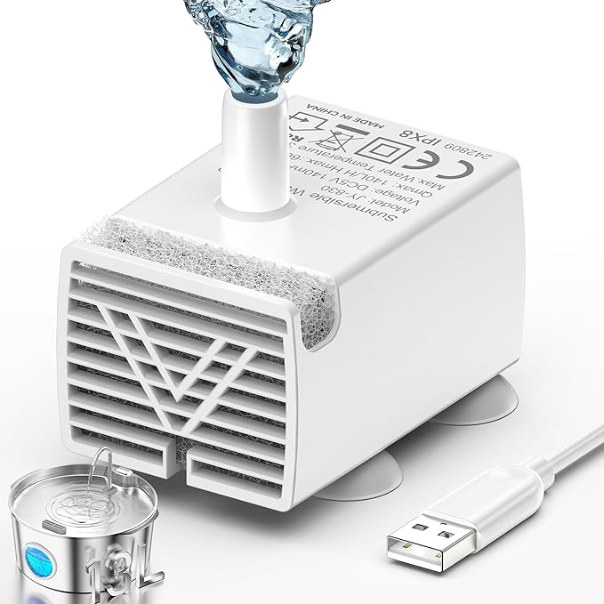 3.4Gal Dog Water Fountain for Large Dogs, Extra Large Stainless Steel Pet Water Fountain, Round Dog Water Bowl Dispenser with Metal Handle, Water Level Window for Multi Pet Home(Water Pump)-PurrikoPets