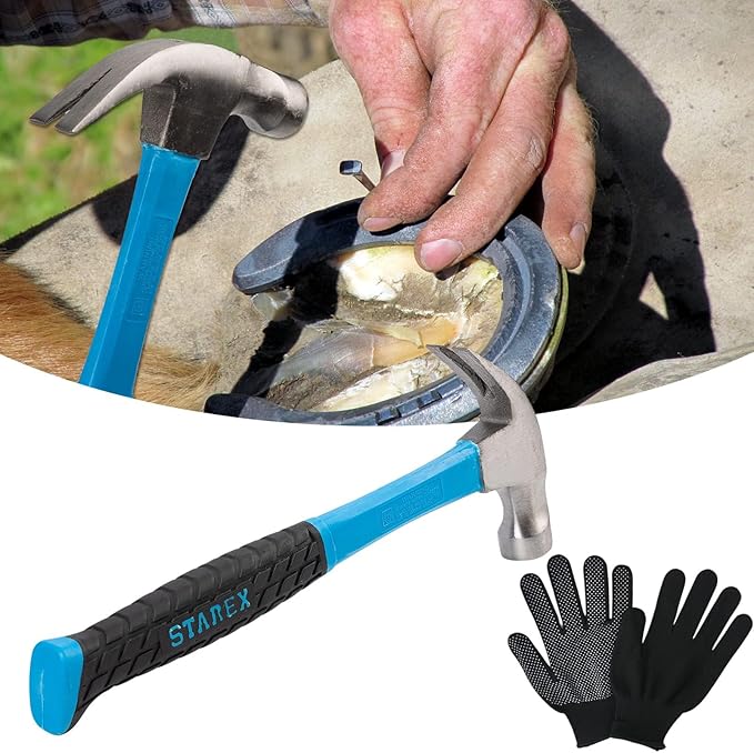 1112 Temp 11pcs Farrier Tools Farrier kit Horse shoeing Tools Farrier Supplies Farrier Tools for Horses Cattle Sheep and Donkeys-PurrikoPets