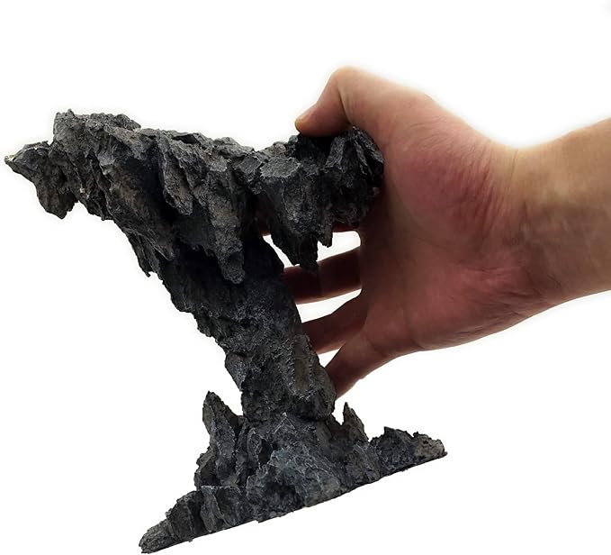 Fish Tank Decor Rocks.Aquarium Decoration Model.Easy and Quick Solution for Aquascaping.(Twilight)-PurrikoPets