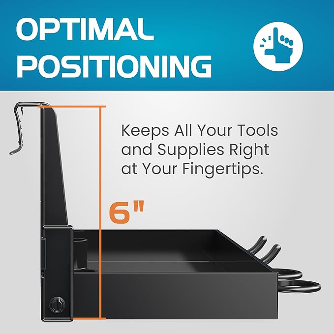 FL!PPER Flipper Tank Buddy - Fish Tank Accessories Organizer, Aquarium Accessories for Fish Tank, Aquarium Supplies, Saltwater Aquarium Accessories, Aquarium Cleaning Tools Storage Rack-PurrikoPets