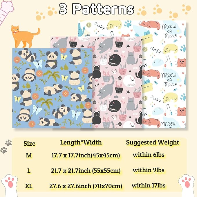 27.6" Cat Wrap for Grooming-Premium Cat Grooming Wrap Cat Restraint for Nail Clipping, Self-Adherent Soft Cat Blanket to Wrap Cat Anti-Scratch Anti-Escape Grooming Bag (White, XL(Within 17lbs))-PurrikoPets