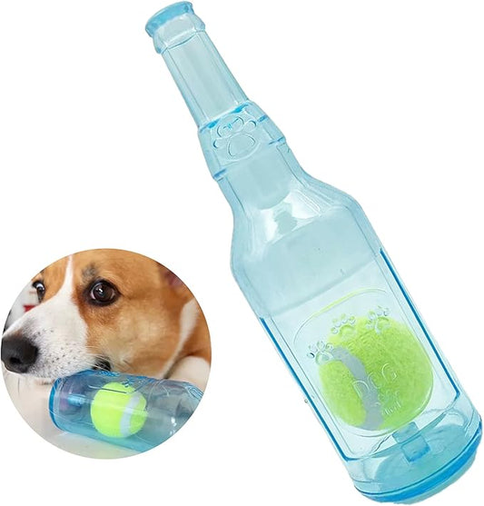 Dog Squeaky Floating Toy for Small Medium Large Dogs Training Fetch Indestructible Dog Chew Toys Indoor Pool Beach Outdoor Pet Supplies Blue S-PurrikoPets