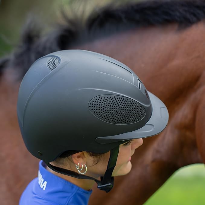 Equinavia Skylar Horse Riding Helmet – Lightweight Equestrian Helmet with Airflow Vents, Adjustable Dial & Removable Liner, ASTM F1163-23/SEI Certified-PurrikoPets