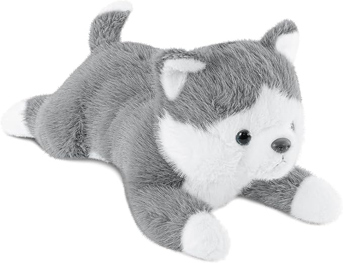 19Inch 3 Pounds Dog Weighted Stuffed Animals, Cute Realistic Puppy Stuffed Animal, Sensory Comfort Plush Throw Pillow Toy, Dog Plush Gift for Adults Kids Youth-PurrikoPets