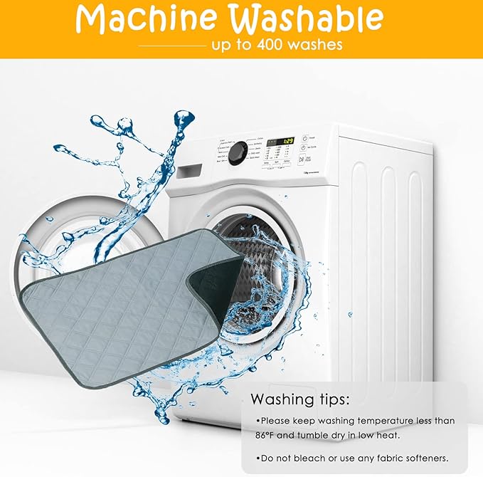 4 Pack Guinea Pig Cage Liners Washable Guinea Pig Bedding Super Absorbent | Waterproof | Non Slip| Reusable Guinea Pig Pee Pads for Small Animals Rabbit Hamster Rat - for Midwest 48" x 24"-PurrikoPets