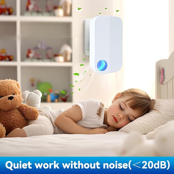 Air Ionizers Negative Ion Air Purifier for Home Portable Air Freshner for Office Living Room,kitchen,Bathroom,Pet Room, Quiet Operation Ionic Air Purifier for Bedroom(4)-PurrikoPets