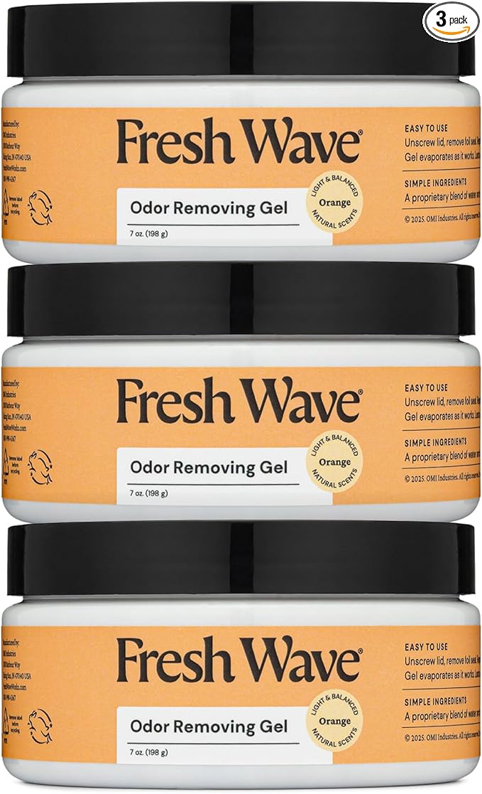 Fresh Wave Orange Odor Removing Gel, 7 oz., Pack of 3-PurrikoPets
