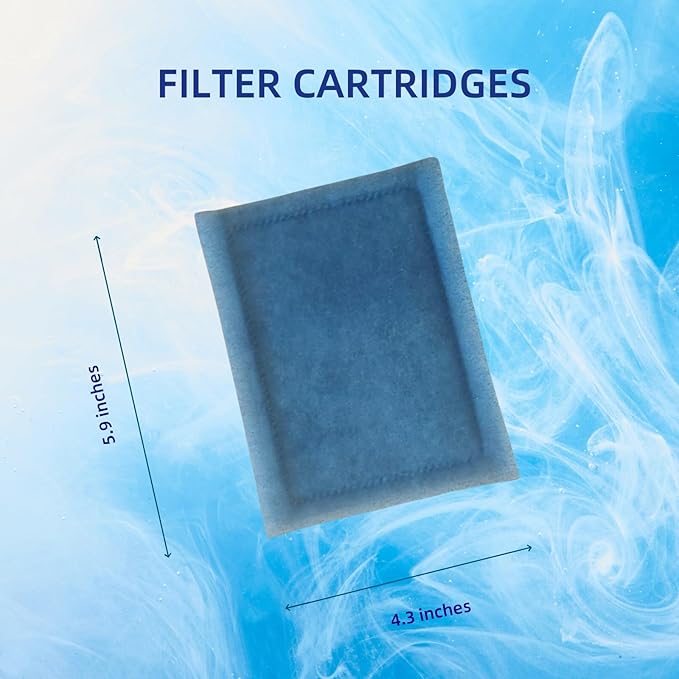 10 Pack Filter Replacements for Marineland Rite-Size B (EZ-Change #2) Compatible with Power Filters 100/125/175 Replacement Cartridge for Aquarium Filtration-PurrikoPets
