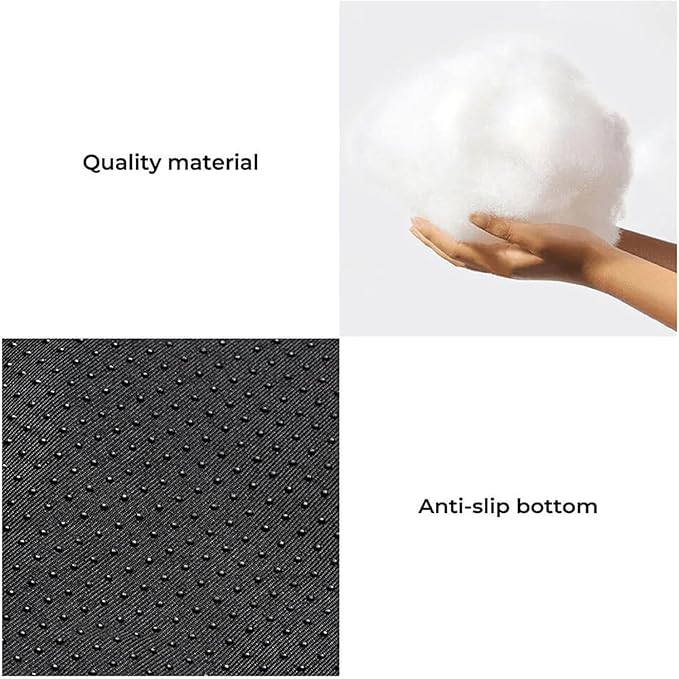 FUNNY FUZZY Pet Fluffy Fuzzy Couch Cover, Calming Washable Dog Bed Sofa Protector Pets Mat for Small Medium Dogs and Cats (Tie-dye Grey,33.45 × 28.35 × 5.51 in)-PurrikoPets