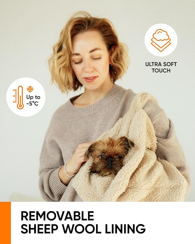 Dog Travel Bag | Cat Carrier | Small Pet Taxi | Lightweight Soft-Sided Tote, Car-Seat Compatible, Washable, 6–20 lb | Vegan Materials | Brown-PurrikoPets