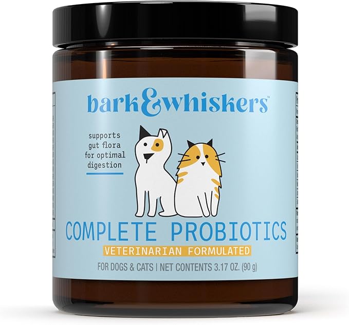 Dr. Mercola, Complete Probiotics, for Cats and Dogs, 3.17 oz (90 g), Supports Immune Function, Digestive Support, Non GMO, Soy Free, Gluten Free-PurrikoPets