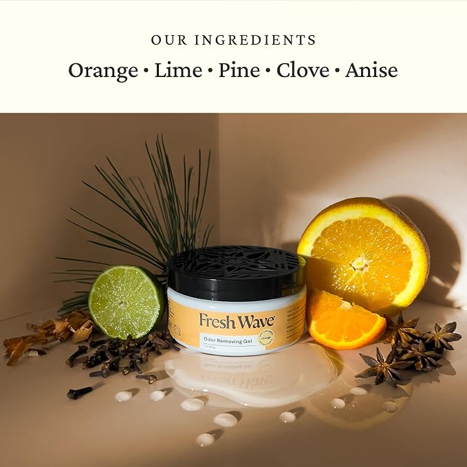 Fresh Wave Orange Odor Removing Gel, 7 oz., Pack of 3-PurrikoPets