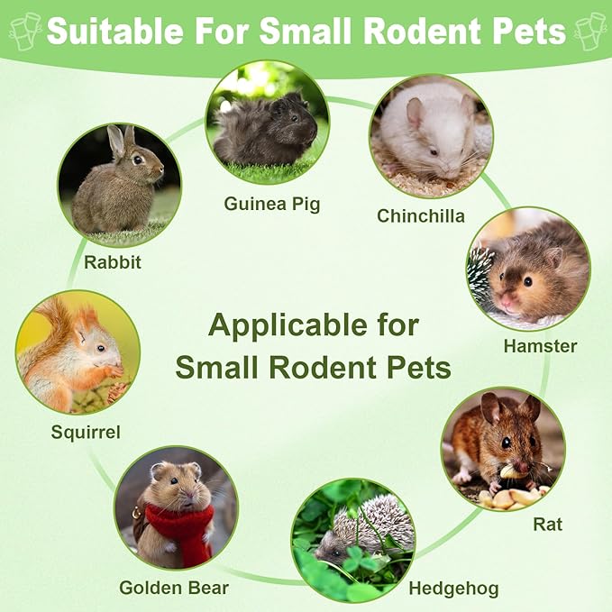 2.7lb Sweet Bamboo Sticks for Rabbits Chew Sticks Toys Guinea Pig Hamster Chinchilla Molar Treats Snacks, Natural Teeth Grinding Toys-PurrikoPets