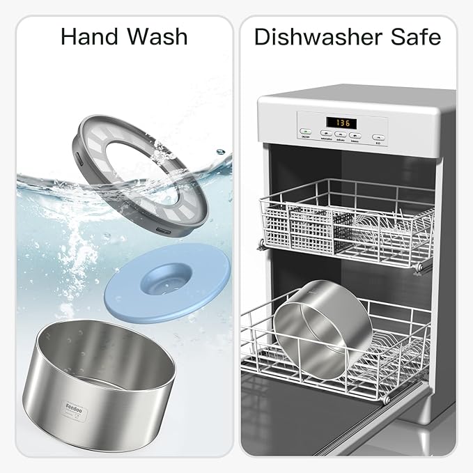 1Gallon No Spill Water Bowl for Dogs, Double-Wall Stainless Steel with Splash-Proof Paws Lid and Floating Disk, Non-Slip Base, Easy to Clean Slow Water Feeder for Large Medium Dogs-PurrikoPets