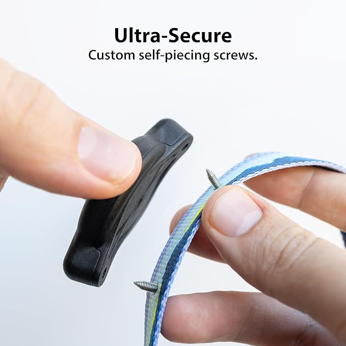 Elevation Lab TagVault™ Compact AirTag Dog Collar Mount - IP68 Waterproof, Doesn't Dangle, Fits All Width Collars-PurrikoPets