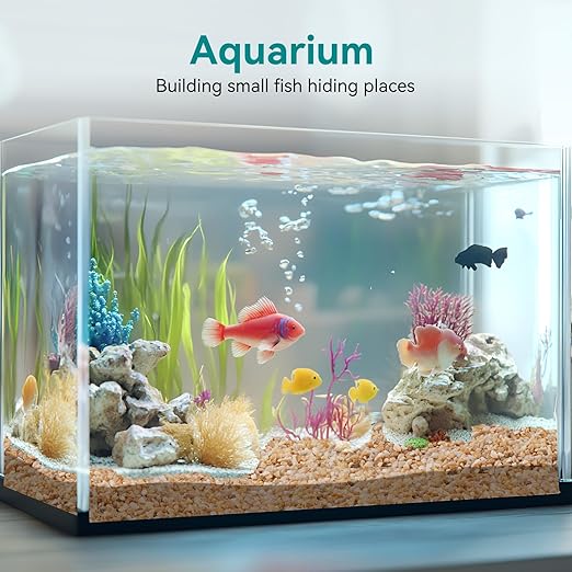 5 lbs Coarse Sand for Plants, 1/5 Inch Horticultural Sand for Vases, Aquariums, Terrarium, Fish Tank, Drainage Rocks for Potted Plants, Bamboo, Succulent, Crafts, Cactus-PurrikoPets