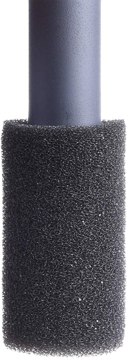 12 Pieces Black Pre-Filter Sponge Foam Roll Accessories for Aquarium Fish Tank-PurrikoPets