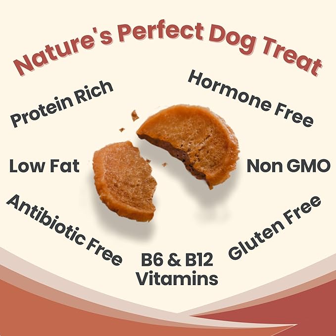 Farm To Pet - Dog Training Treats - Chicken Chips, Single Ingredient - 4 oz, Lean, All Natural, Healthy Dog Treats for Small, Medium, Large Breeds, & Puppies, Made in USA-PurrikoPets