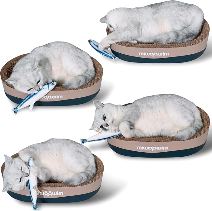 6 PCS Cat Fish Toy Soft and Durable,Cat nip Toy with Catnip Inside, Kicker Toys for Indoor Kitten Exercise,Kitty Teething Chew Toy (6 Sauries)-PurrikoPets