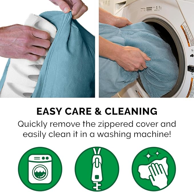 Furhaven Orthopedic Dog Bed for Large/Medium Dogs w/ Removable Bolsters & Washable Cover, For Dogs Up to 55 lbs - Plush & Suede Sofa - Deep Pool, Large-PurrikoPets