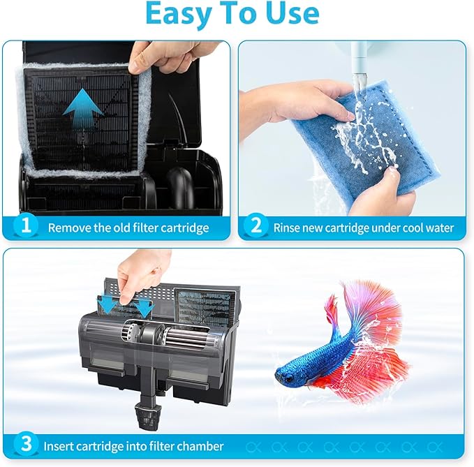 12 Pack Rite-Size C Filter Cartridges Compatible with Marineland Penguin PRO Power Filters 275/375 & Original Penguin Power Filters 200/350 - Rite-Size C Replacement Filter Cartridges-PurrikoPets