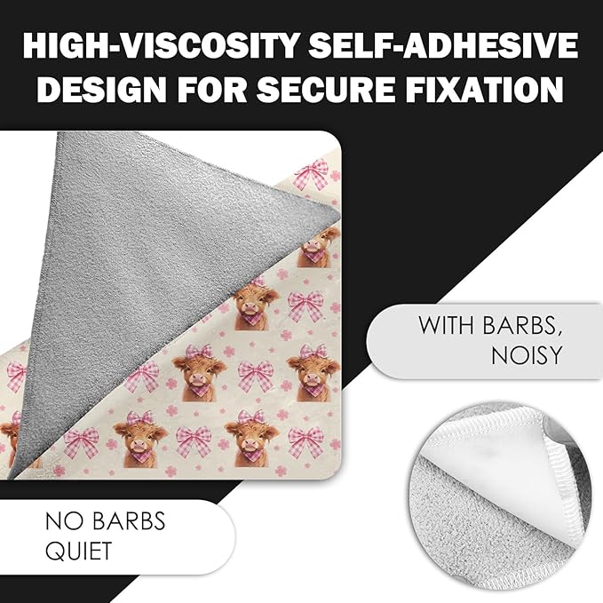 27.6" Cat Grooming Wrap, Self Adhesive Cat Wrap for Cutting Nails, Anti-Escape Calming Cat Swaddle Wrap for Medicine Ear Cleaning, Cow Anti-Scratch Cats Burrito Restraint Blanket, Practical Pet Tool-PurrikoPets