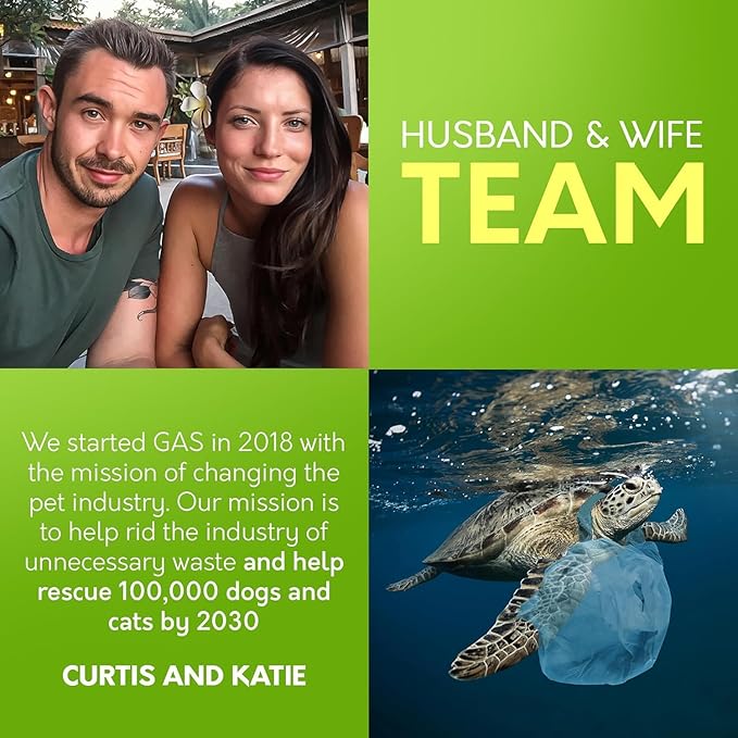 100% Certified Home Compostable Dog Poop Bags with Handles - 10% to Charity - ASTM D6400 & EN 13432 Compliant Large Poop Bags - 240 Bags - Large Pantry Roll of Plant Based Compostable Poop Bags-PurrikoPets