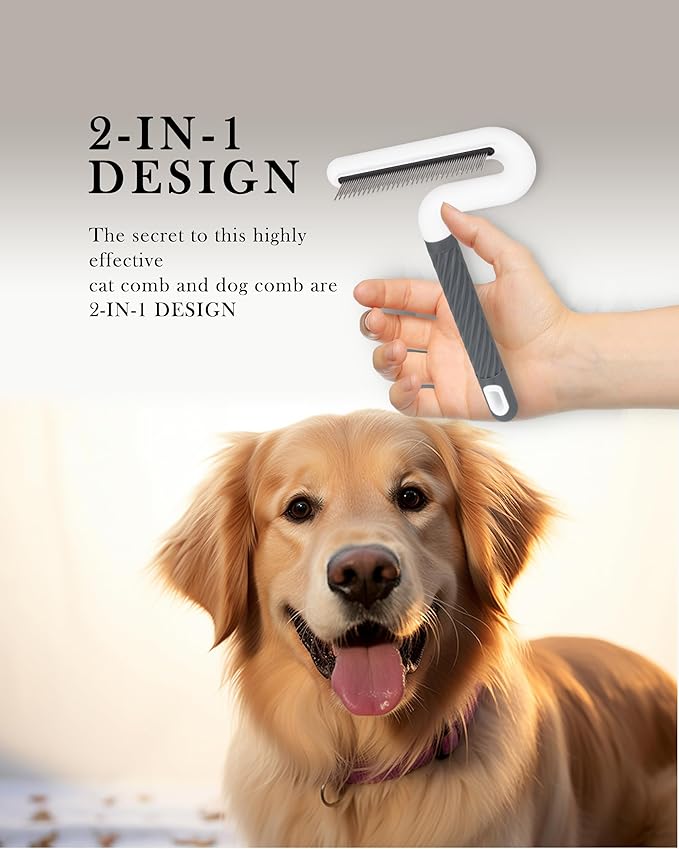 Flea Comb, TailGurus Effective Flea Comb for Cats & Dogs-Shedding Brush for All Pets-Long Hair Friendly-Durable-Versatile & Safe-Durable, Safe & Versatile-Portable,Pet-Friendly(TG2038)(Lime)-PurrikoPets