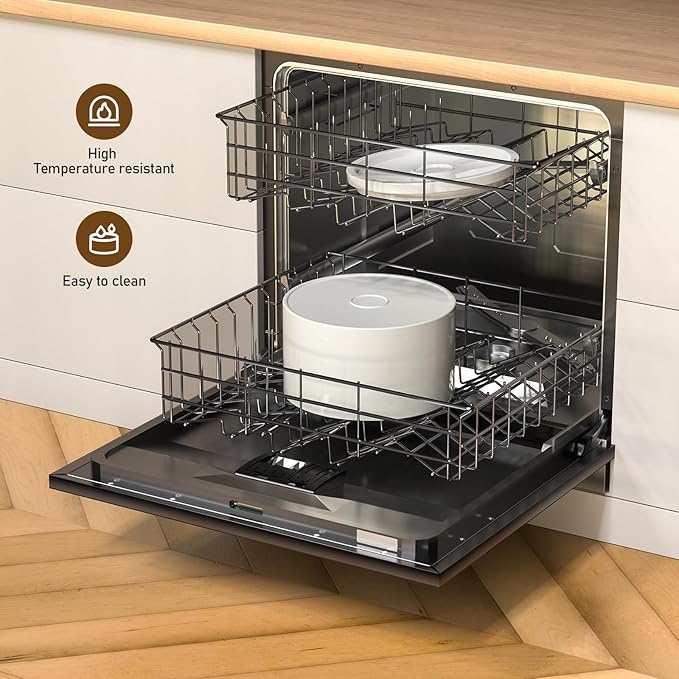 DOOOB Ceramic Cat Water Fountain, 2.1L/71oz Ceramic Cat Fountain, Automatic Ceramic Water Fountain for Cats, Pet Water Fountain with Ultra-Quiet Pump and 3 Filters & 3 Sponges (White)-PurrikoPets