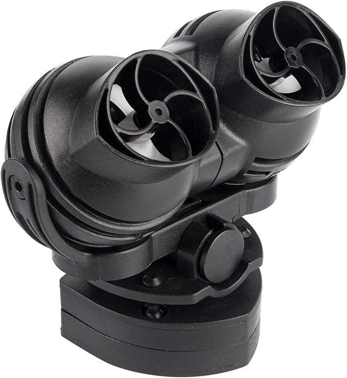 FREESEA Wave Maker for Aquarium Powerhead: 1600 GPH Circulation Pump - 360° Adjustable Power Head Wavemaker with Magnetic Suction for 75 Gallon - 125 Gallon Fish Tank | Saltwater | Freshwater-PurrikoPets