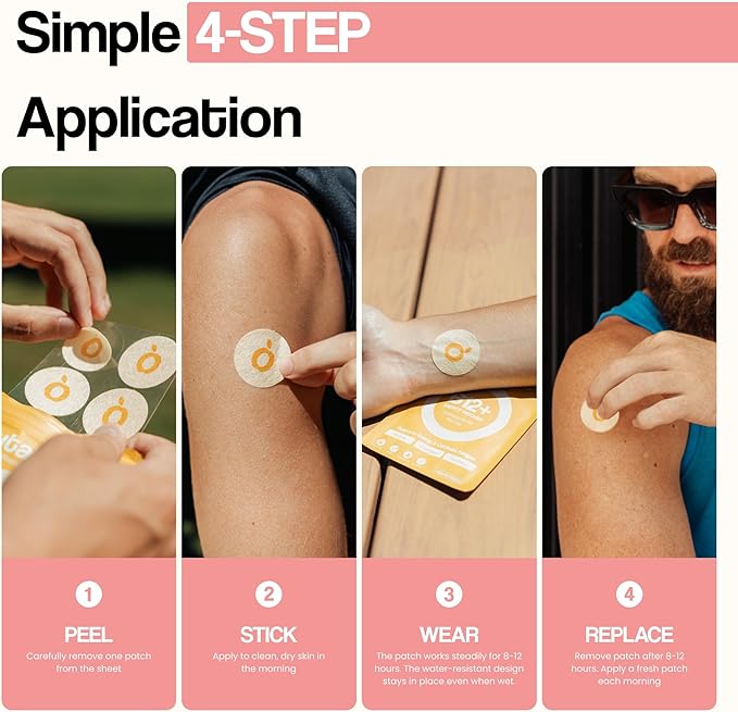 GLP1 Patches | 5X Stronger Formula | 12 Hour Extended Hunger Support | Berberine, Pomegranate, Green Tea, L-Glutamine | New & Improved Kind of GLP-1 Patches | 30 Count-PurrikoPets