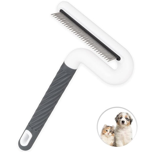 Flea Comb, TailGurus Effective Flea Comb for Cats & Dogs-Shedding Brush for All Pets-Long Hair Friendly-Durable-Versatile & Safe-Durable, Safe & Versatile-Portable,Pet-Friendly(TG2038)(Lime)-PurrikoPets