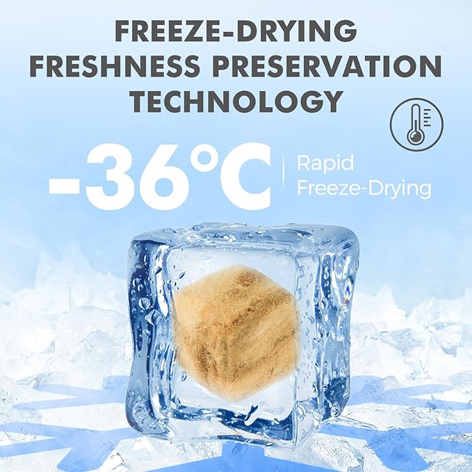 Freeze Dried Cats & Dogs Raw Treats, All Natural Single Ingredient Salmon, High Protein Healthy Pet Training Treats or Food Topper, 10.6 oz-PurrikoPets