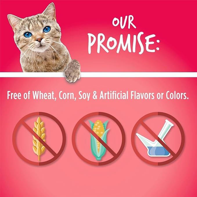 Fruitables Cat Crunchy Treats For Cats – Healthy Low Calorie Packed with Protein – No Wheat, Corn or Soy – Made with Real Salmon with Cranberry – 2.5 Ounces-PurrikoPets