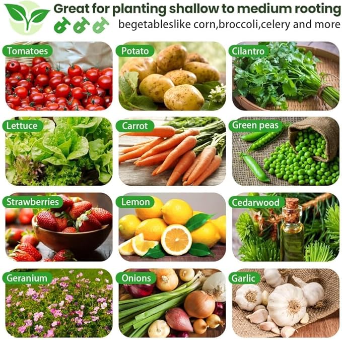 FRIZIONE 2pcs Tall Galvanized Raised Garden Bed Outdoor,Steel Garden Bed for Vegetables,Above Ground Garden Box for Flower,Metal Raised Beds for Gardening-PurrikoPets