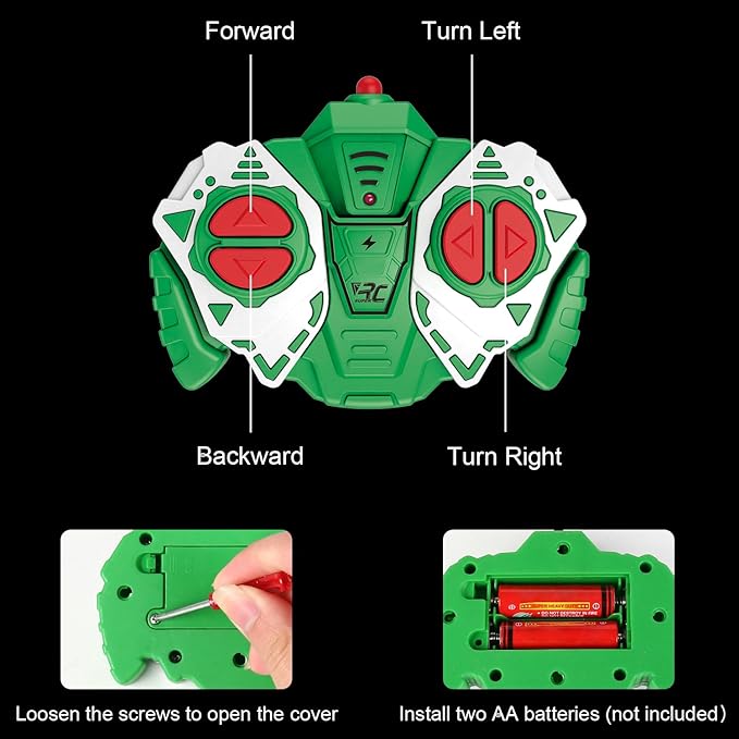 fisca Remote Control Tactor Toy Set & 33PSC Farm Vehicle Playset - Animal Figurines ,2.4GHz 1/24 Scale RC Tractor,Livestock Trailer, Fence with Light for Kids Age 4, 5, 6, 7 and Up Years Old-PurrikoPets