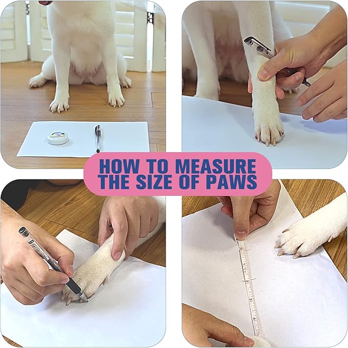 EXPAWLORER Anti Slip Dog Socks to Prevent Licking Paws, Dog Shoes for Hot Pavement, Dog Booties for Small Medium Large Senior Dogs, Traction Control Dog Boots & Paw Protectors for Hardwood Floors-PurrikoPets