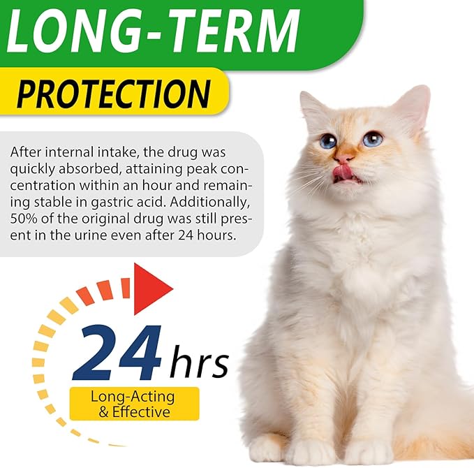 2PACK Antibiotics for Cats, Cats Antibiotics for Injections, Natural antibiotic for Cat Immune & Allergy Relief, Cough Relief, Yeast Injection, UTI Treatments, Cat Antibiotic Supplement Drops, 2*60ML-PurrikoPets