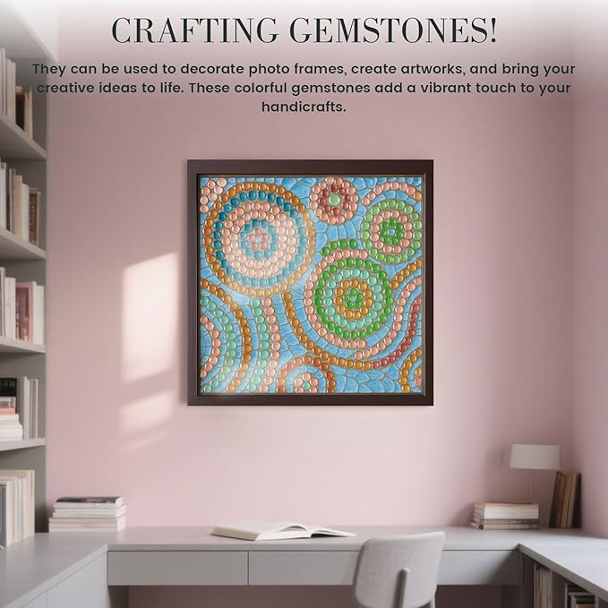 FUTUREPLUSX 1LB Pink Flat Glass Marbles, Vase Fillers Gems Fish Bowl Marbles Decorative Glass Pebbles for Vases Aquarium Floral Smooth Stone-PurrikoPets