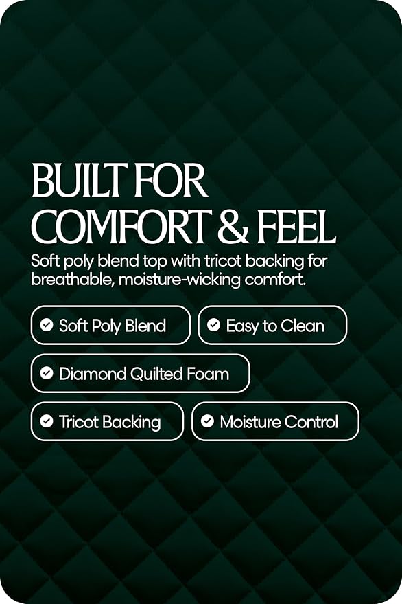 Equinavia Harstad Dressage Saddle Pad | Classic & Durable | Moisture-Wicking Tricot Backing-PurrikoPets